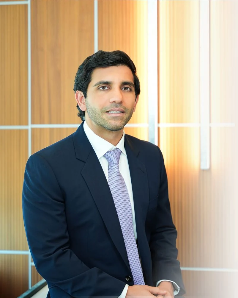 Babak Jafari, founder of B1 Properties, at the firm's Dubai office